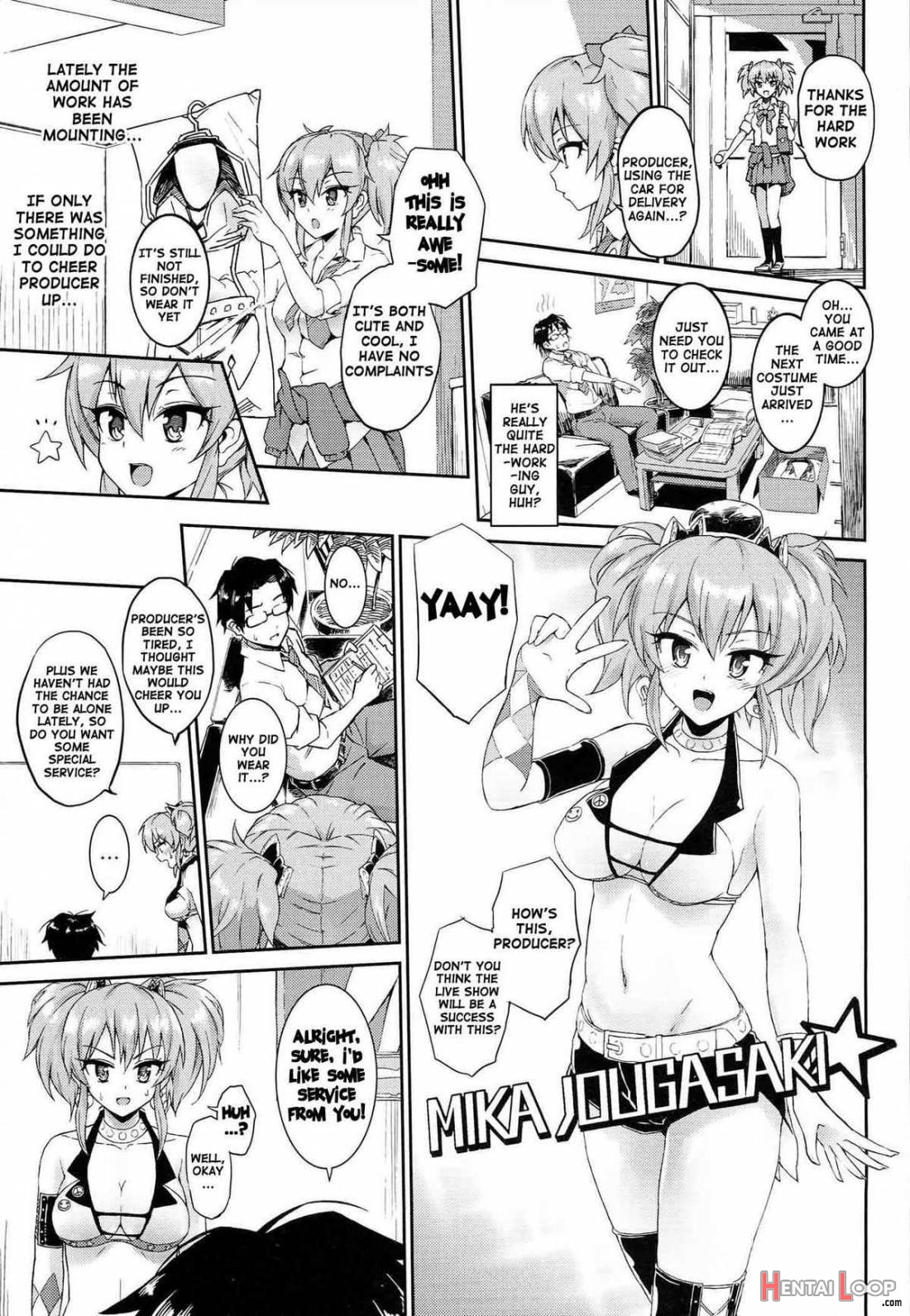 Nee,producer!! Watashi Ga Genki Ni Shite Ageru☆ page 2