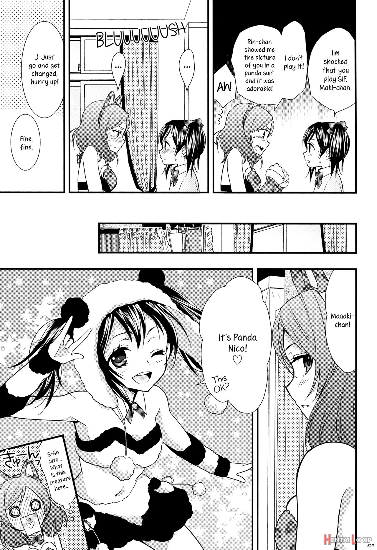 Nicomaki! Hug! page 9