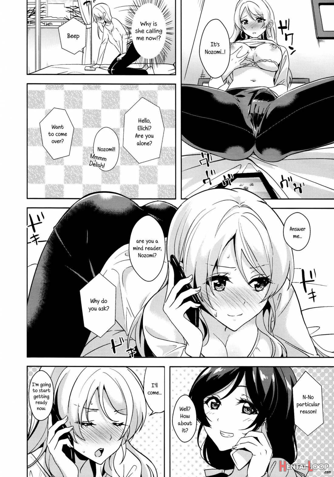 Nozomi To Eri Ga Fuyuyasumi No Aida Kedamonos Ni Naru Ohanashi page 5