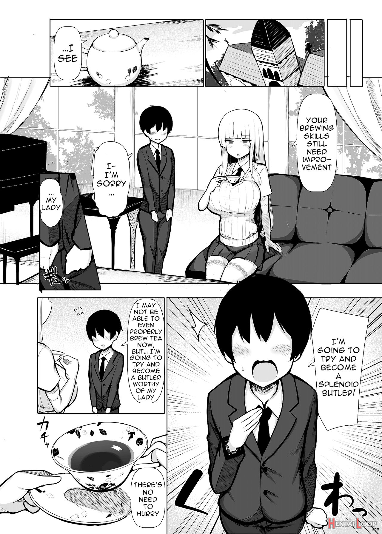 Ojou-sama Ni Kawareta Boku page 35