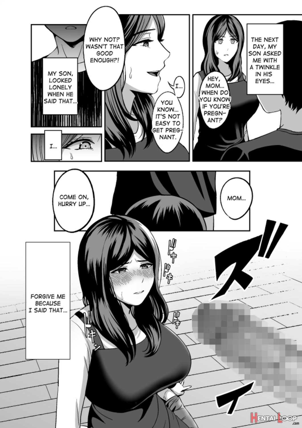 Okaa-san, Mou Ichido Ninshin Shite. page 19