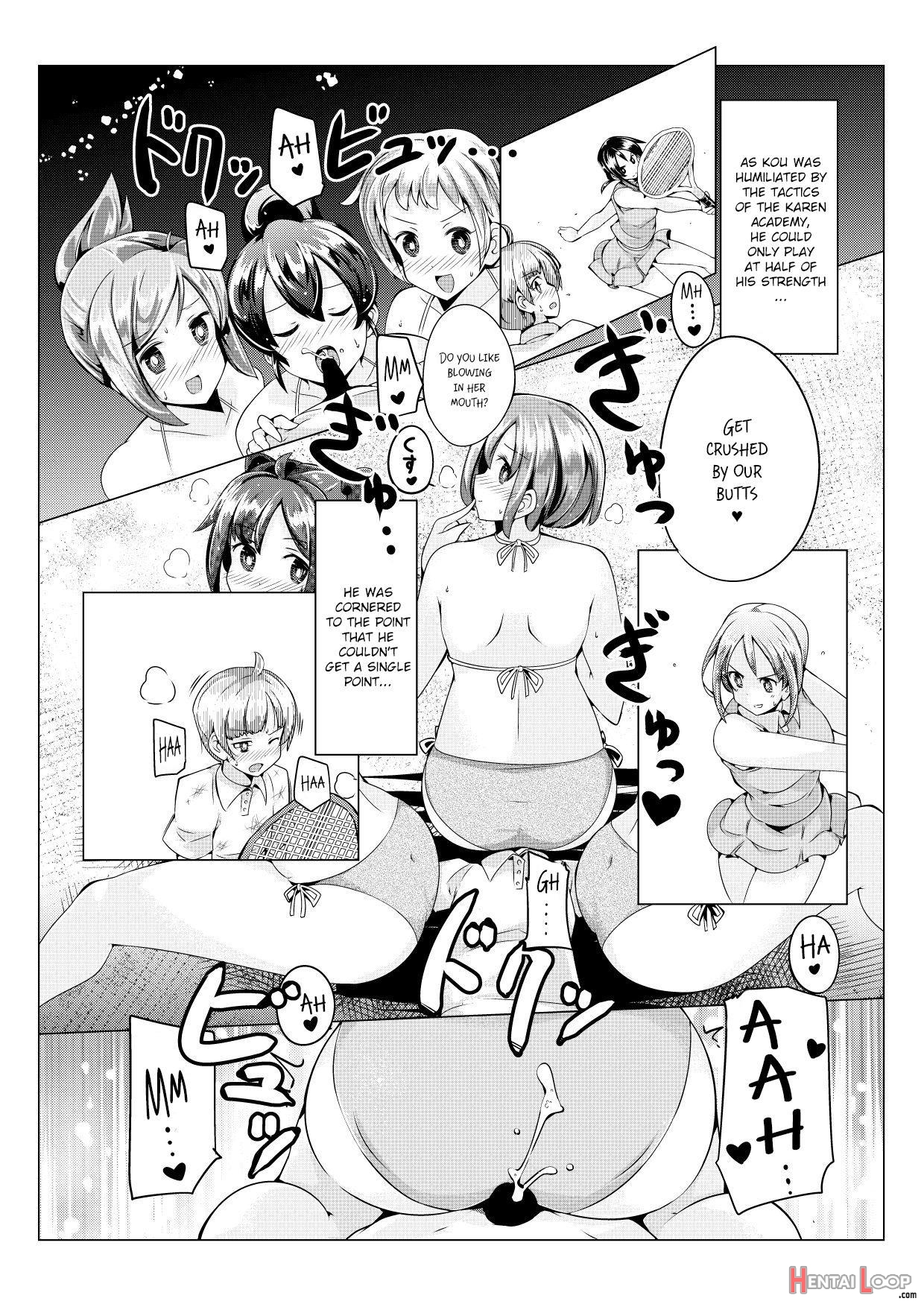 Oneshota Irojikake Tennis Taiketsu Hen page 10