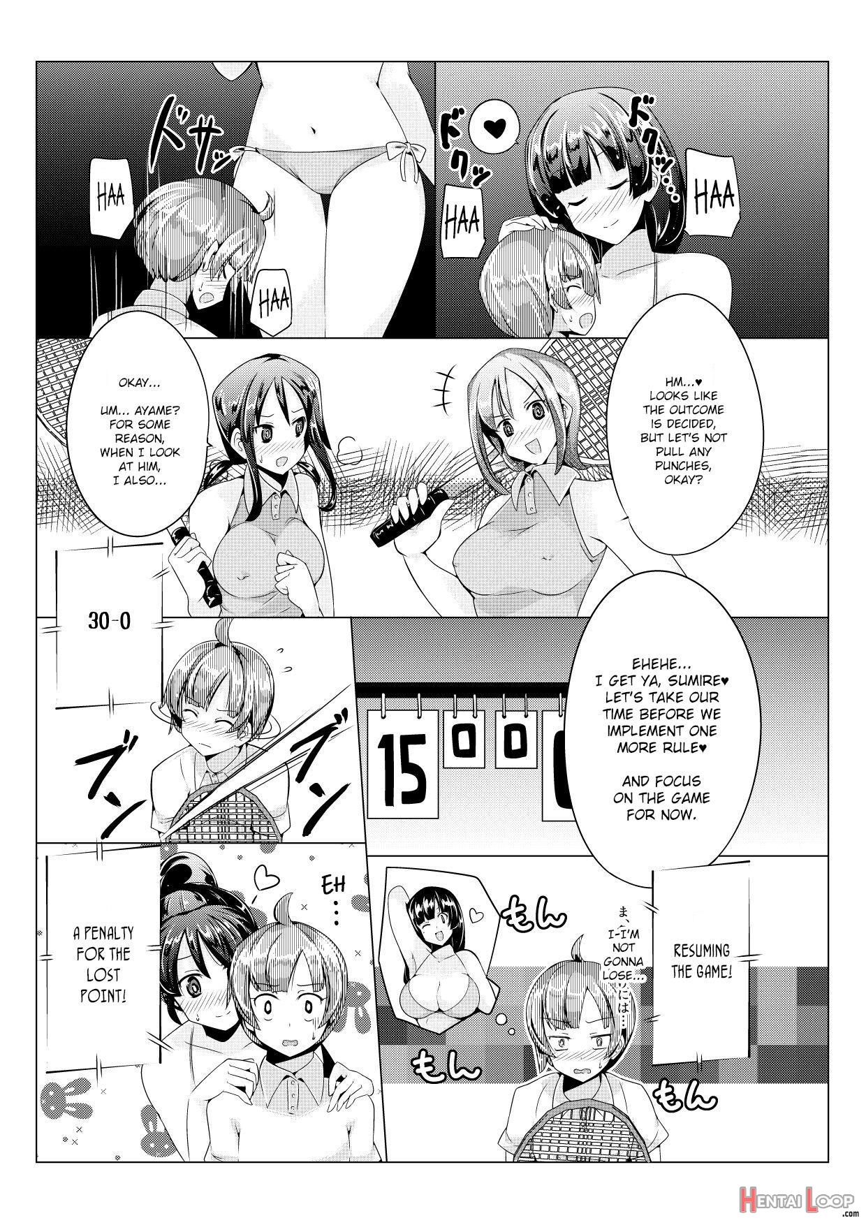 Oneshota Irojikake Tennis Taiketsu Hen page 9