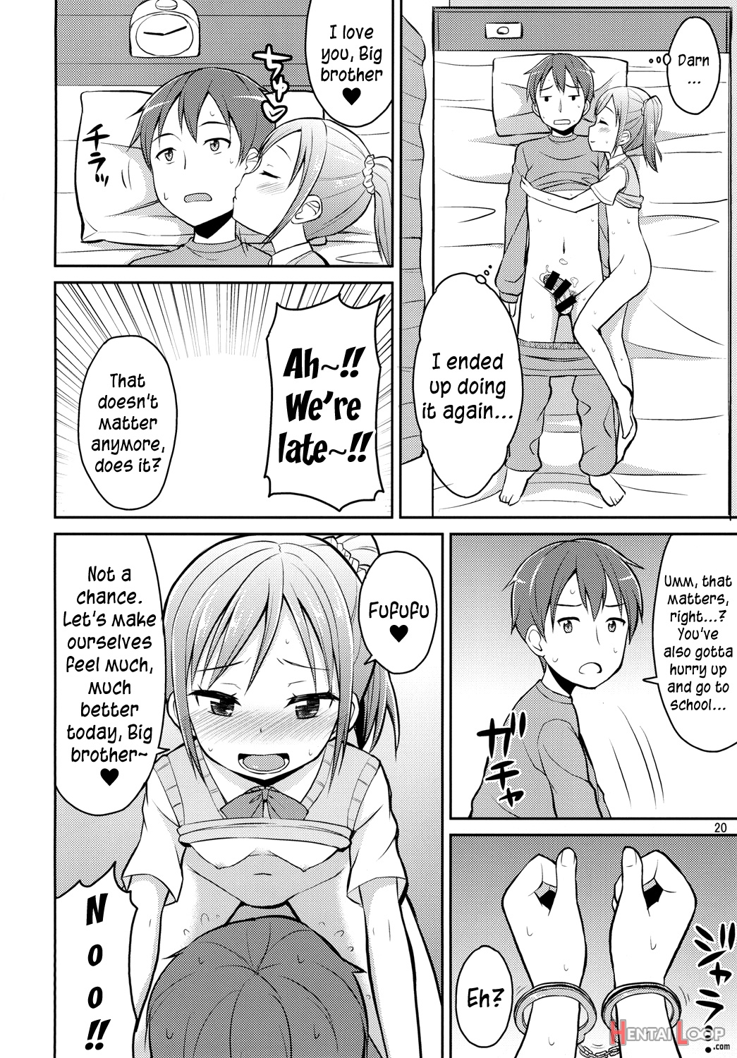 Onii-chan Hayaku Okinai To Itazura Shichauzo page 18