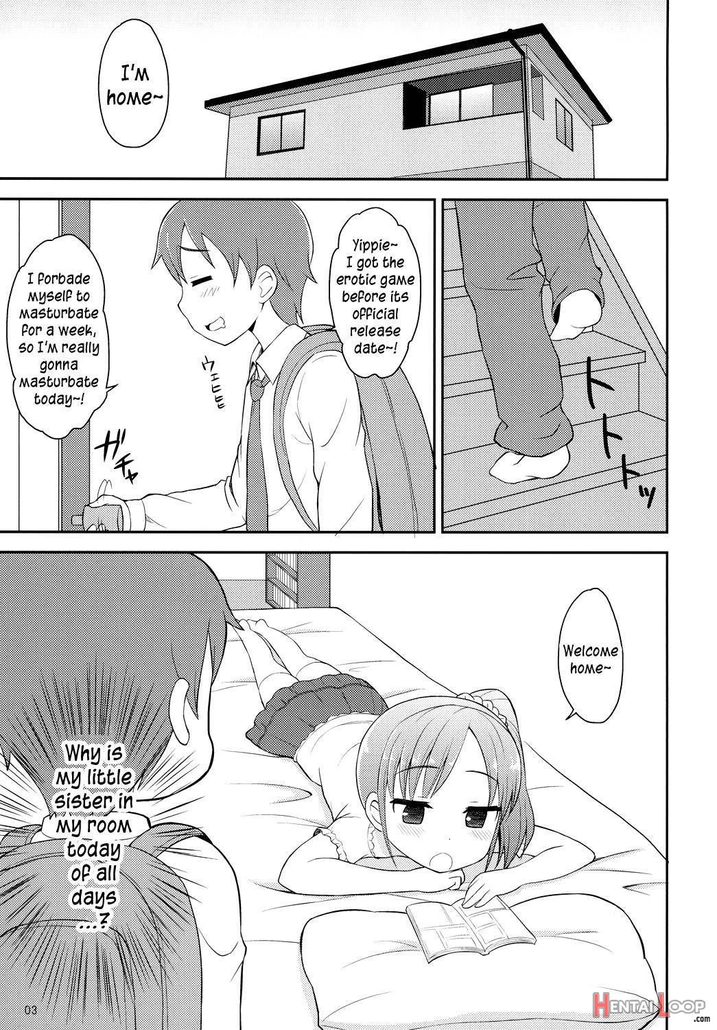 Onii-chan Wa Kyou Kara Onanie Kinshi! page 2