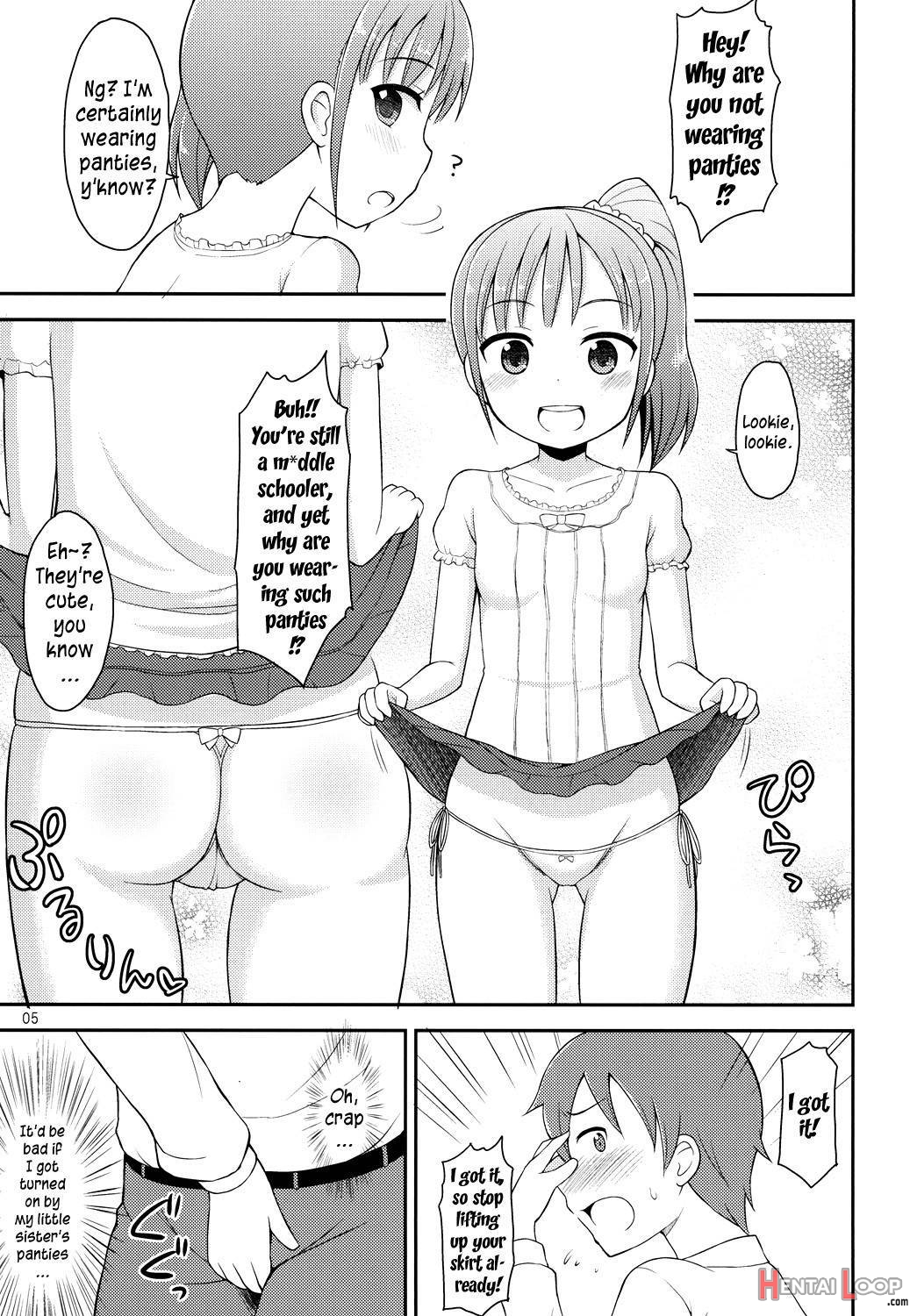 Onii-chan Wa Kyou Kara Onanie Kinshi! page 4