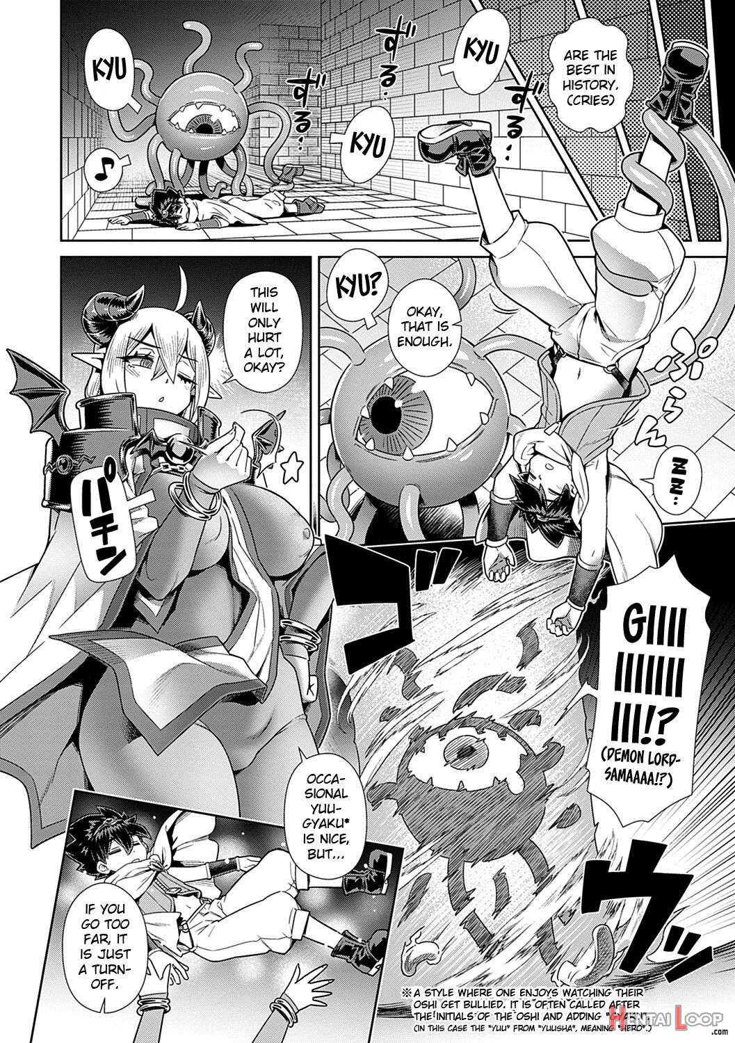 Oshi X Demon Lord!! page 4