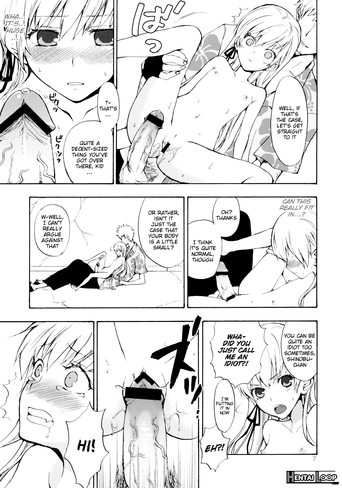 Oshino-san-chi No Shinobu-chan. page 6