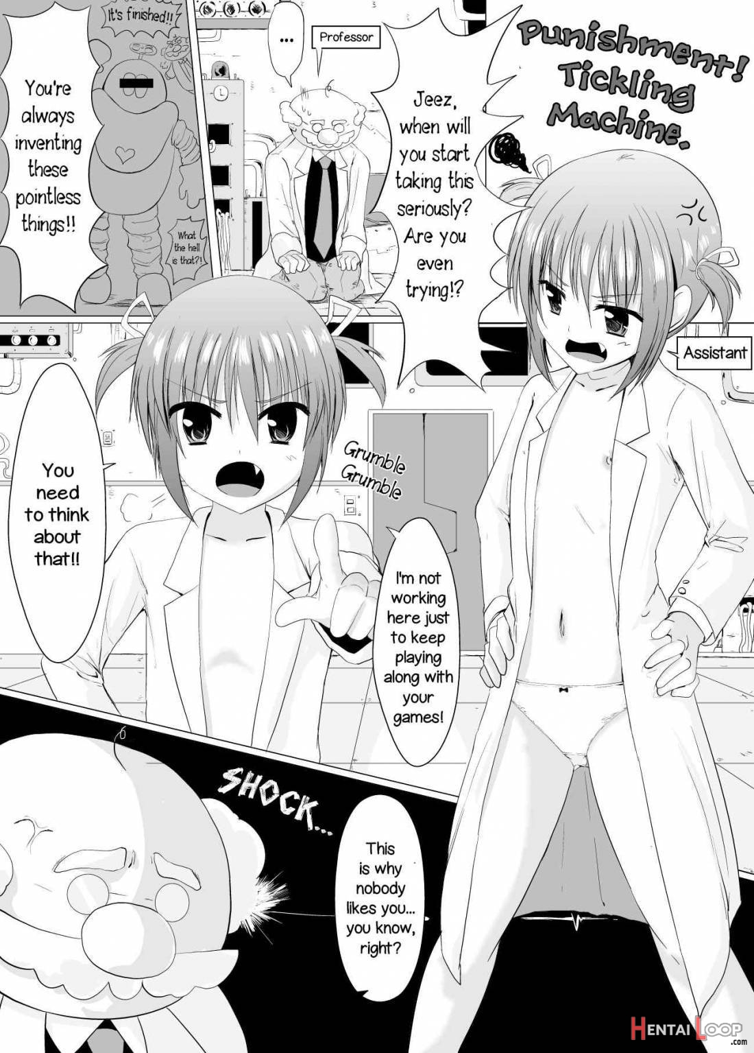 Oshioki! Kusuguri Machine page 3