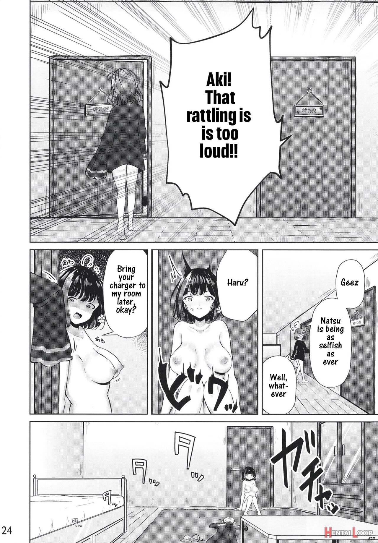 Ouchi De! Zenra Mission! Kazoku Ni Mitsukarazu Heya Ni Kaere! Haruka-chan Hen page 23