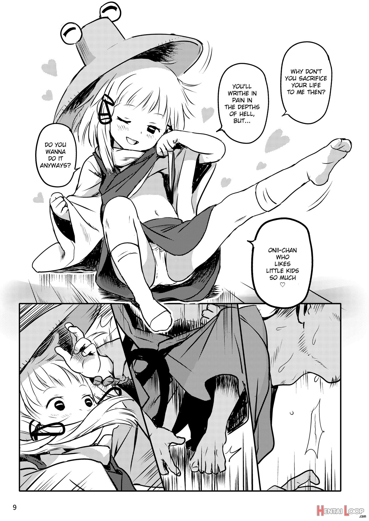 Oyurushio! Suwako-sama! page 8