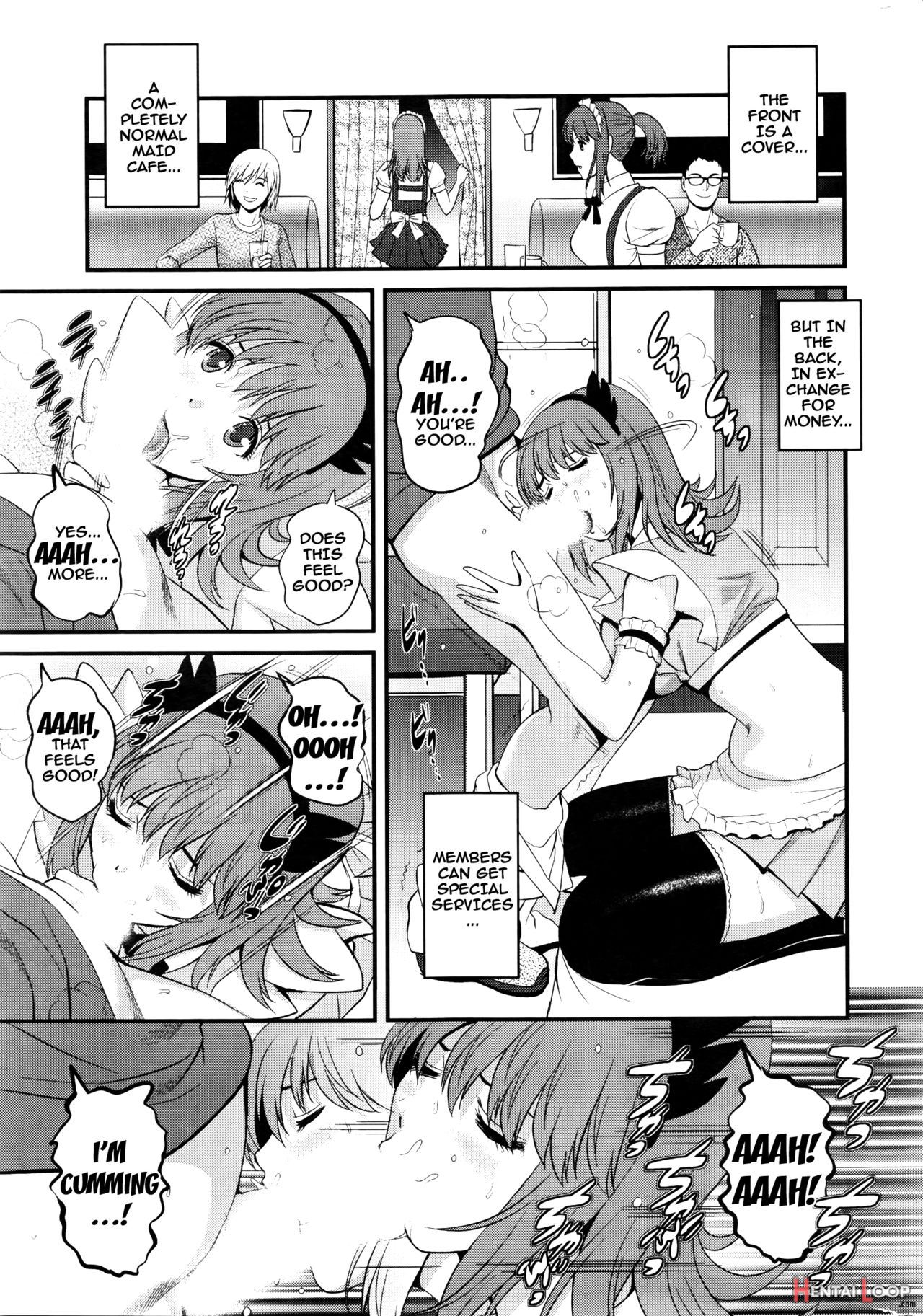 Part Time Manaka-san 2nd page 8