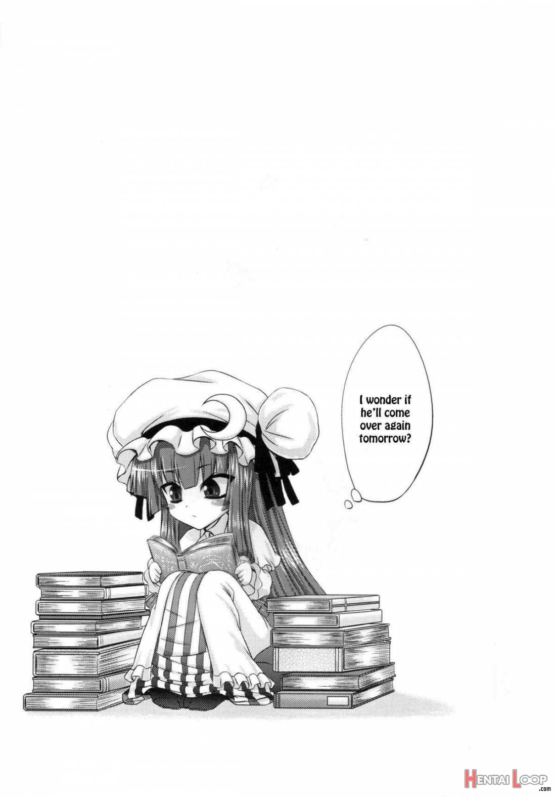 Patchouli To Ashi Bakari No Doujin page 11