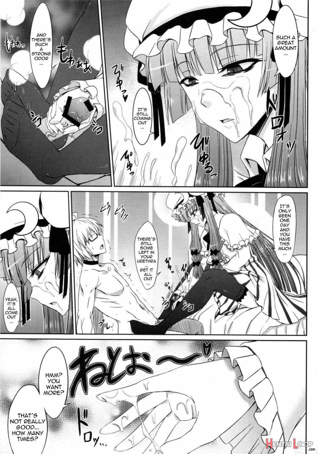 Patchouli To Ashi Bakari No Doujin page 17