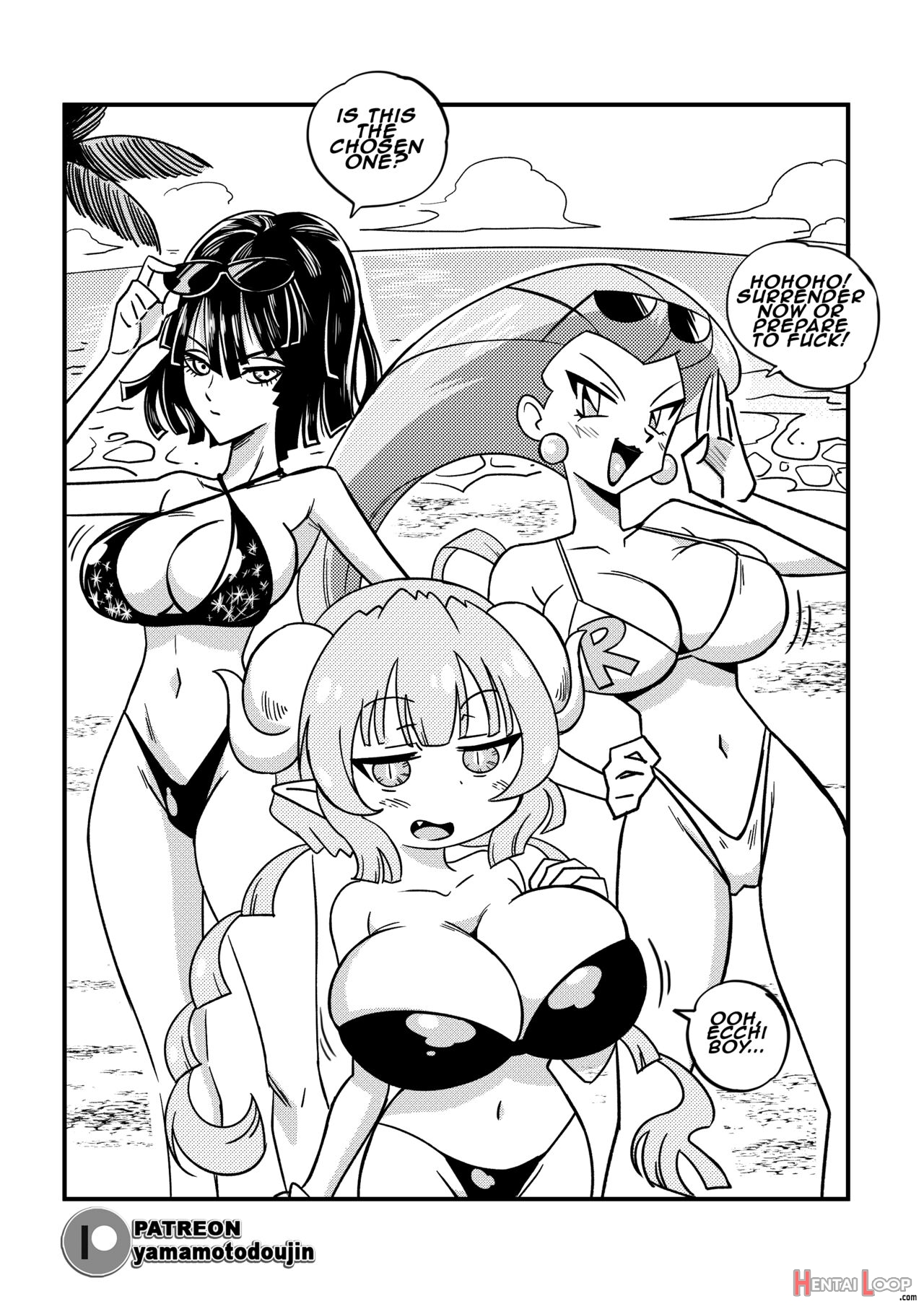 Page 1 of Patreon Doujin 3 (by Yamamoto) - Hentai doujinshi for free at  HentaiLoop