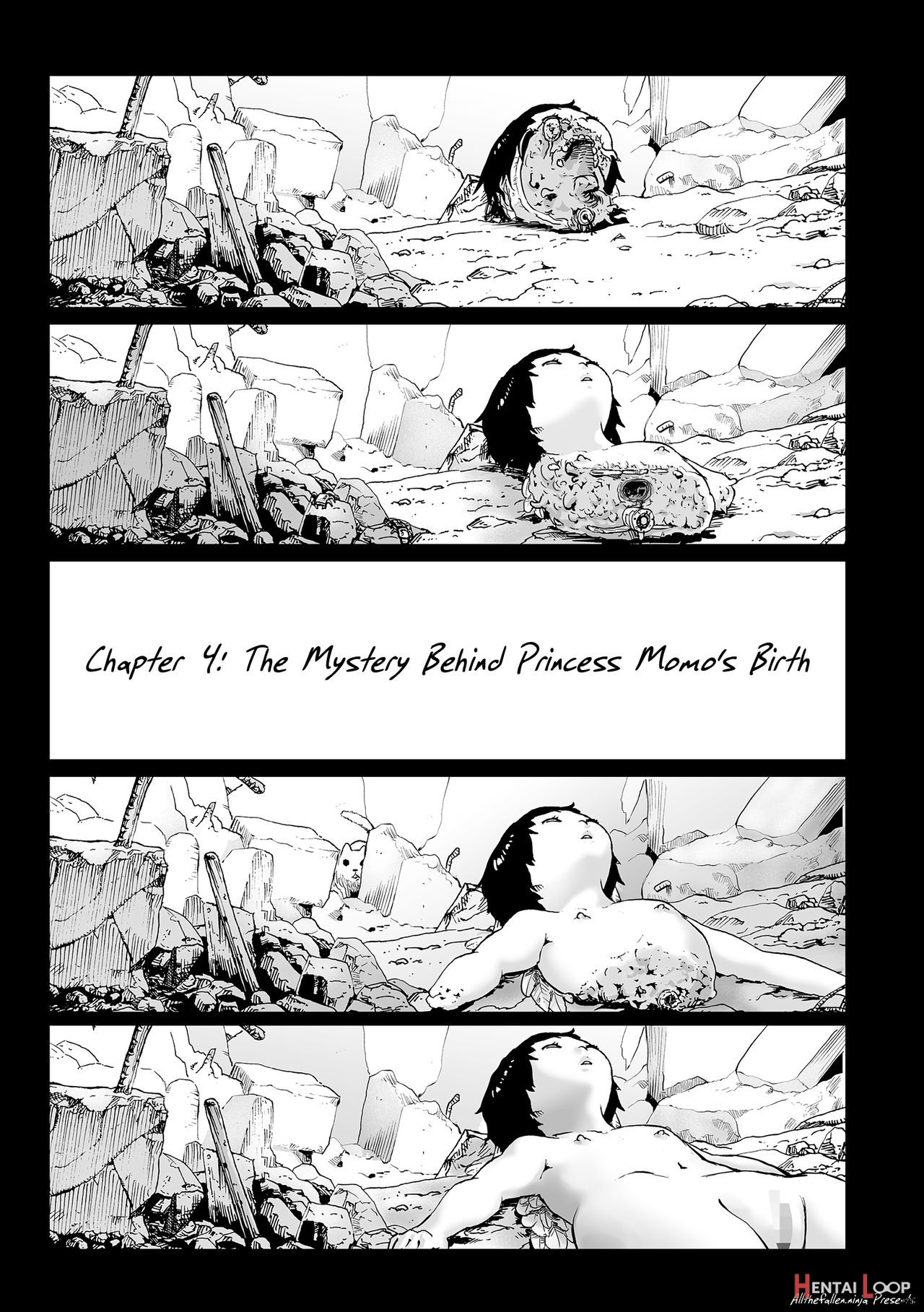 Princess Momo Chapter 4: The Mystery Behind Princess Momo's Birth page 1