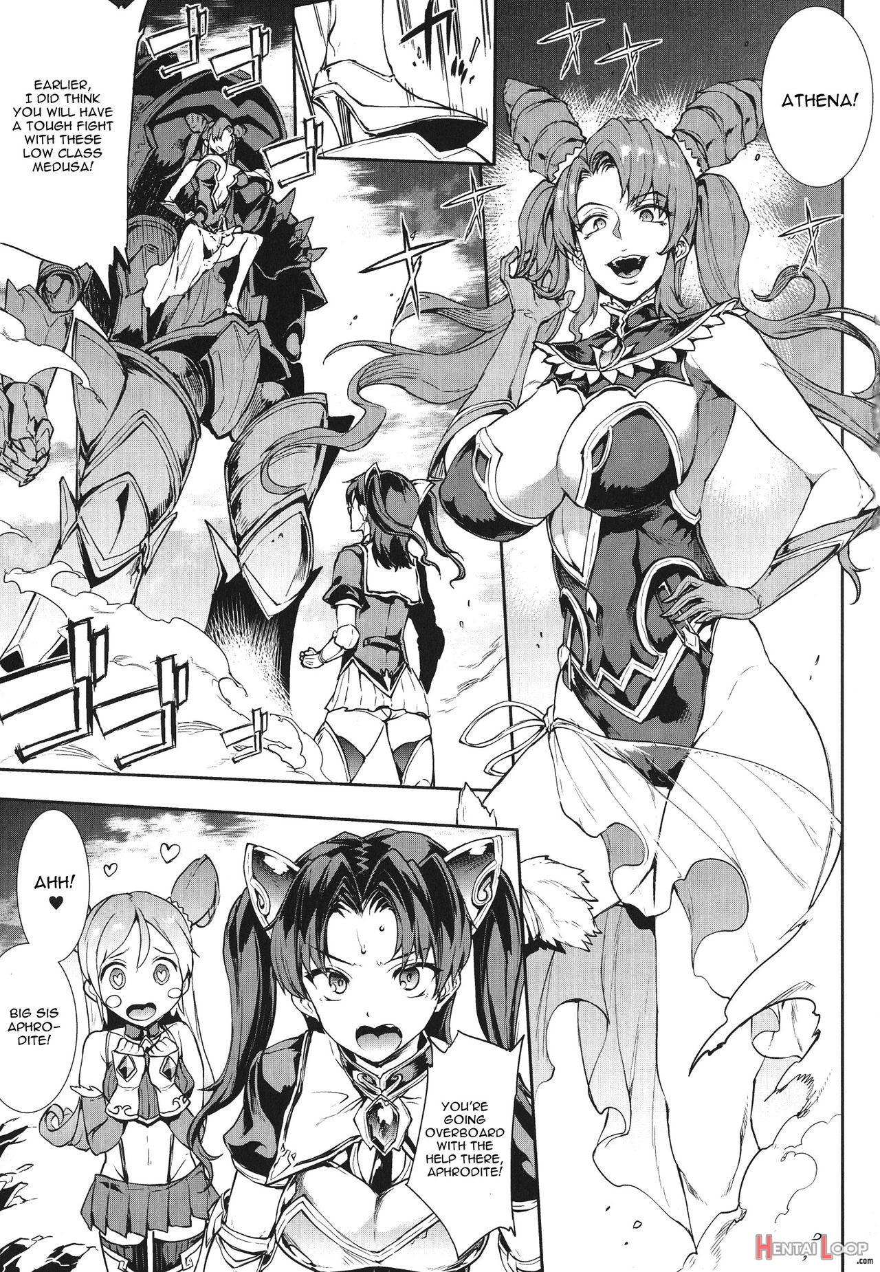 Raikou Shinki Igis Magiach. 1-7 + Medousa page 34