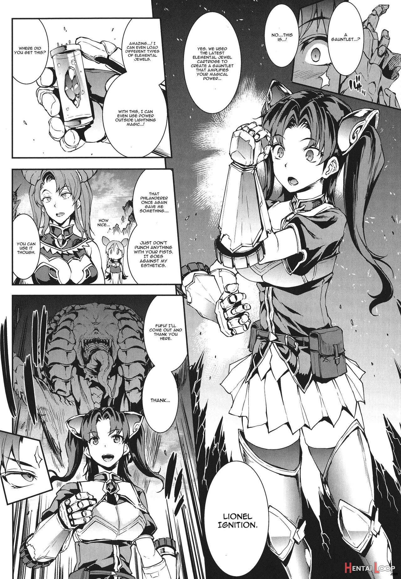 Raikou Shinki Igis Magiach. 1-7 + Medousa page 37