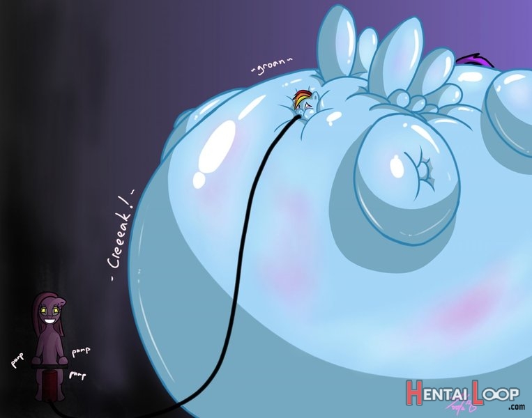 Rainbow Dash Belly Inflation page 6