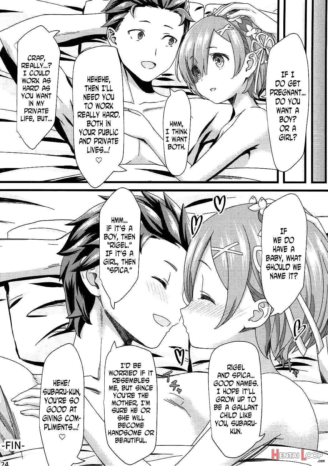 Re: Zero Kara Hajimeru Isekai Icha Love Kekkon Seikatsu page 23