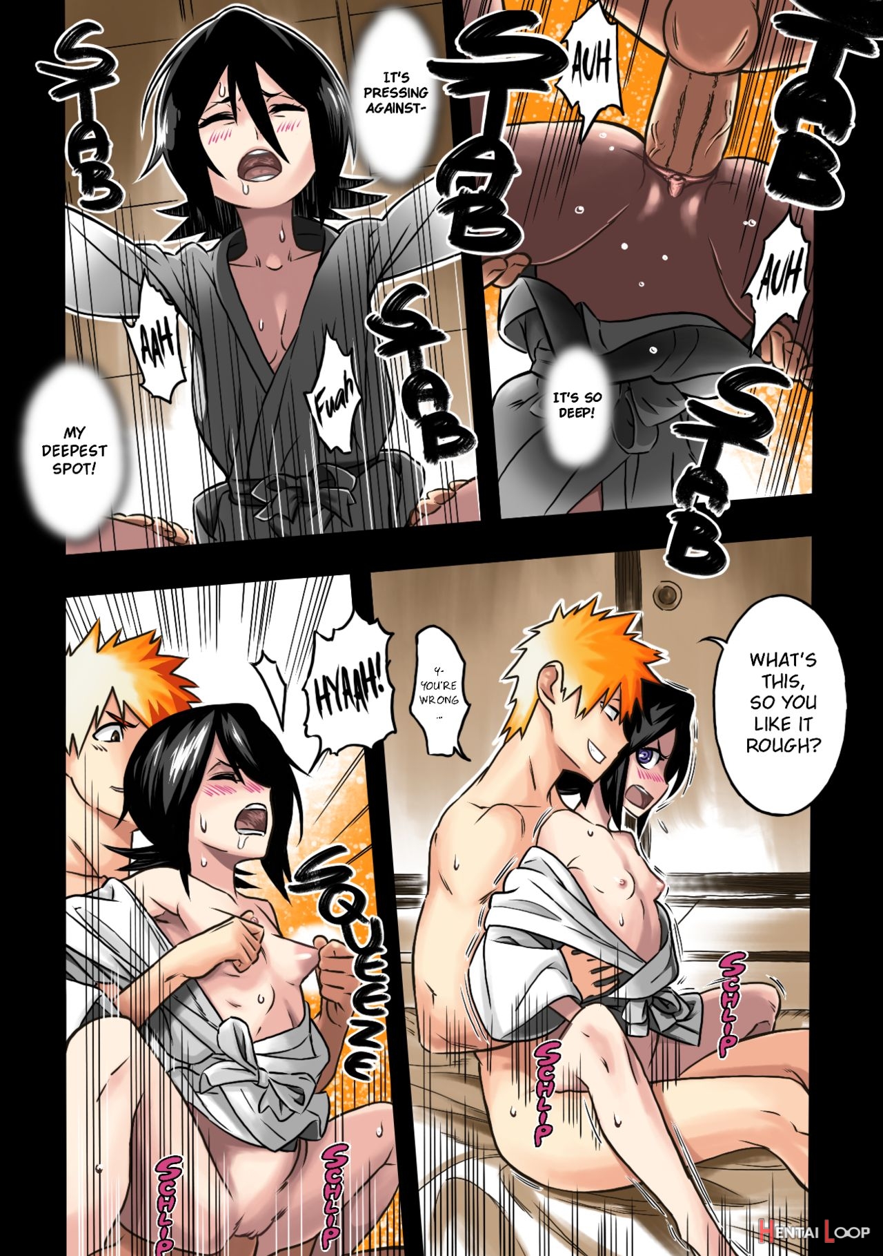 Rukia’s Room – Colorized page 11