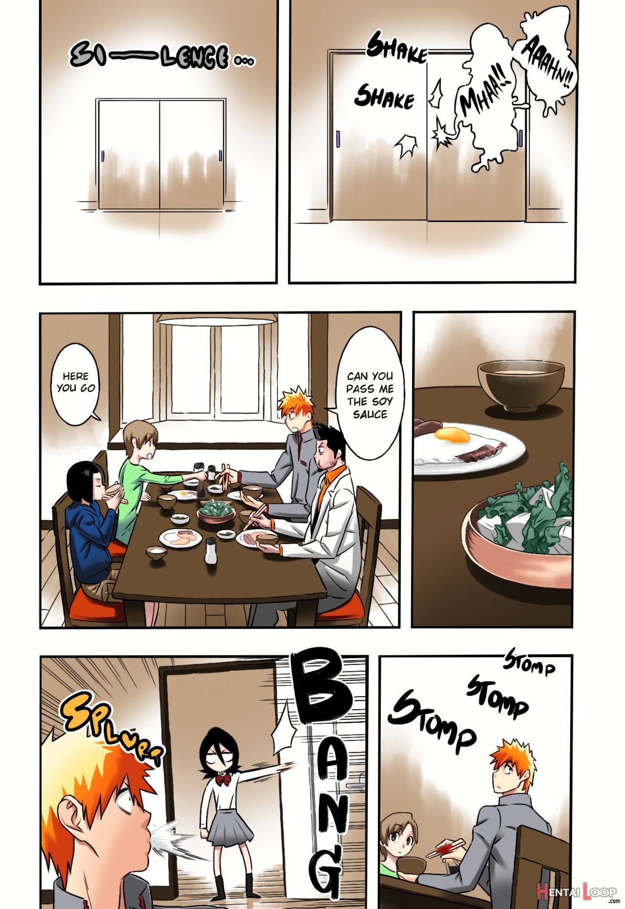 Rukia’s Room – Colorized page 15