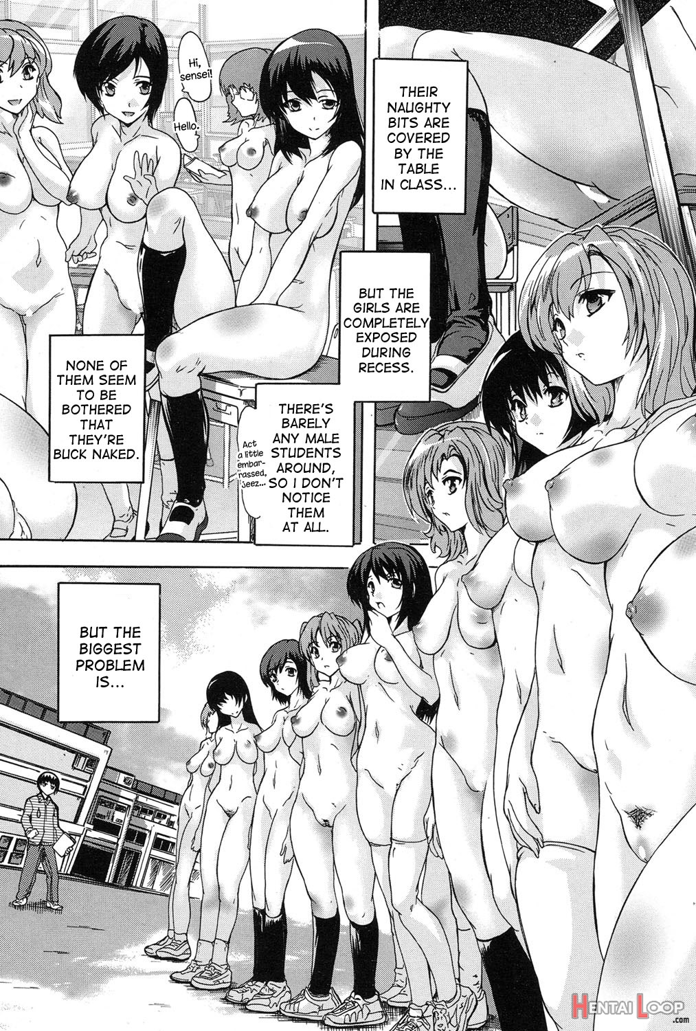 Saimin! Zenra Gakuenï½œhypnotism! Nude Girls School Ch. 1 page 10
