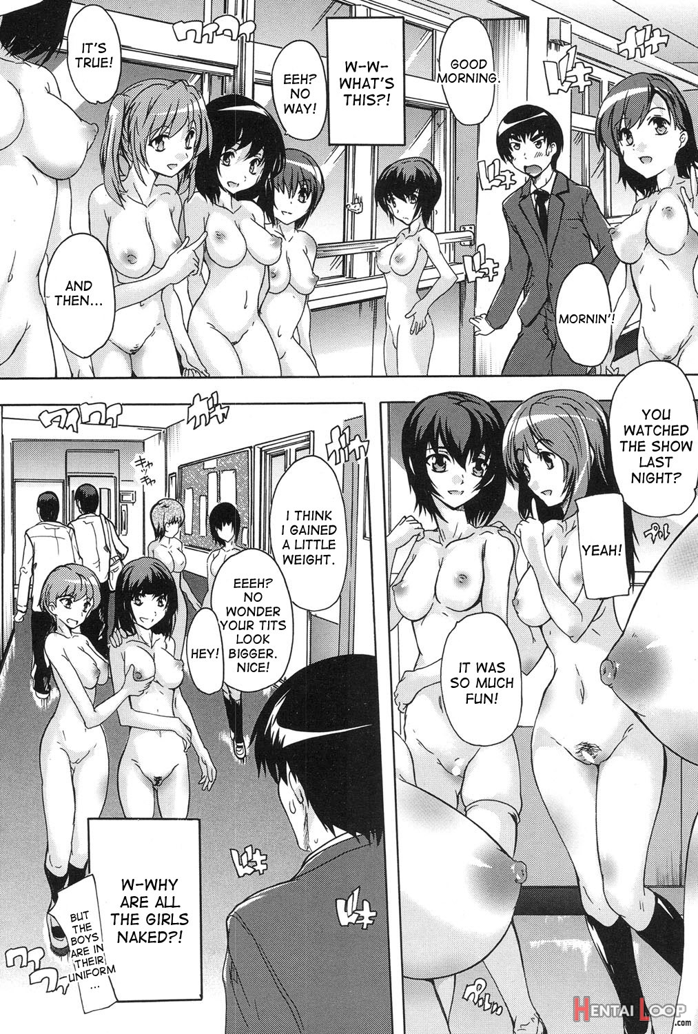 Saimin! Zenra Gakuenï½œhypnotism! Nude Girls School Ch. 1 page 7