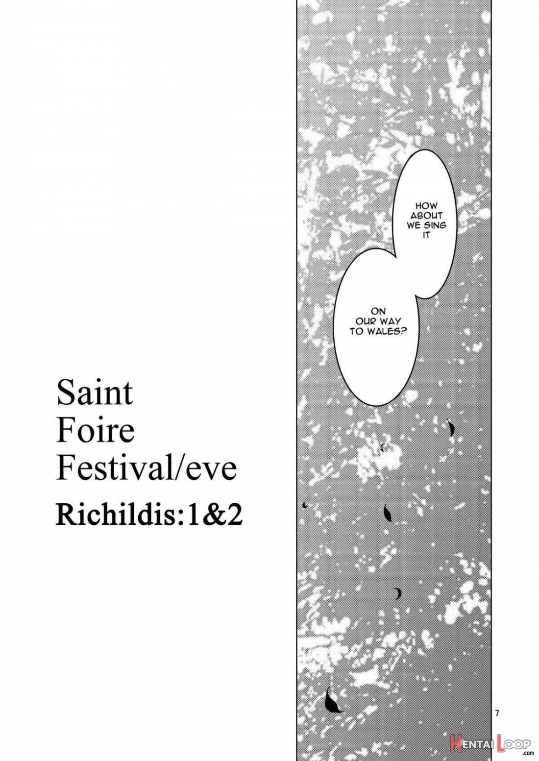 Saint Foire Festival/eve Richildis:1&2 page 5