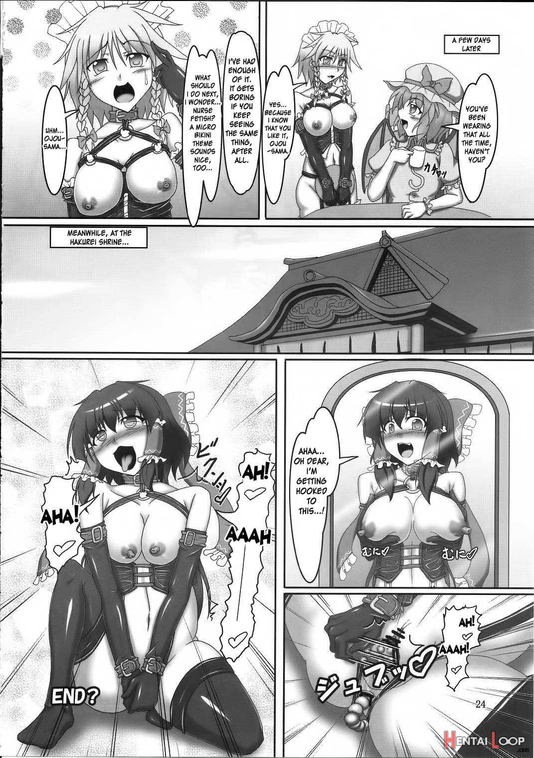 Sakuya To Reimu No Bondage De Ikou!! page 22