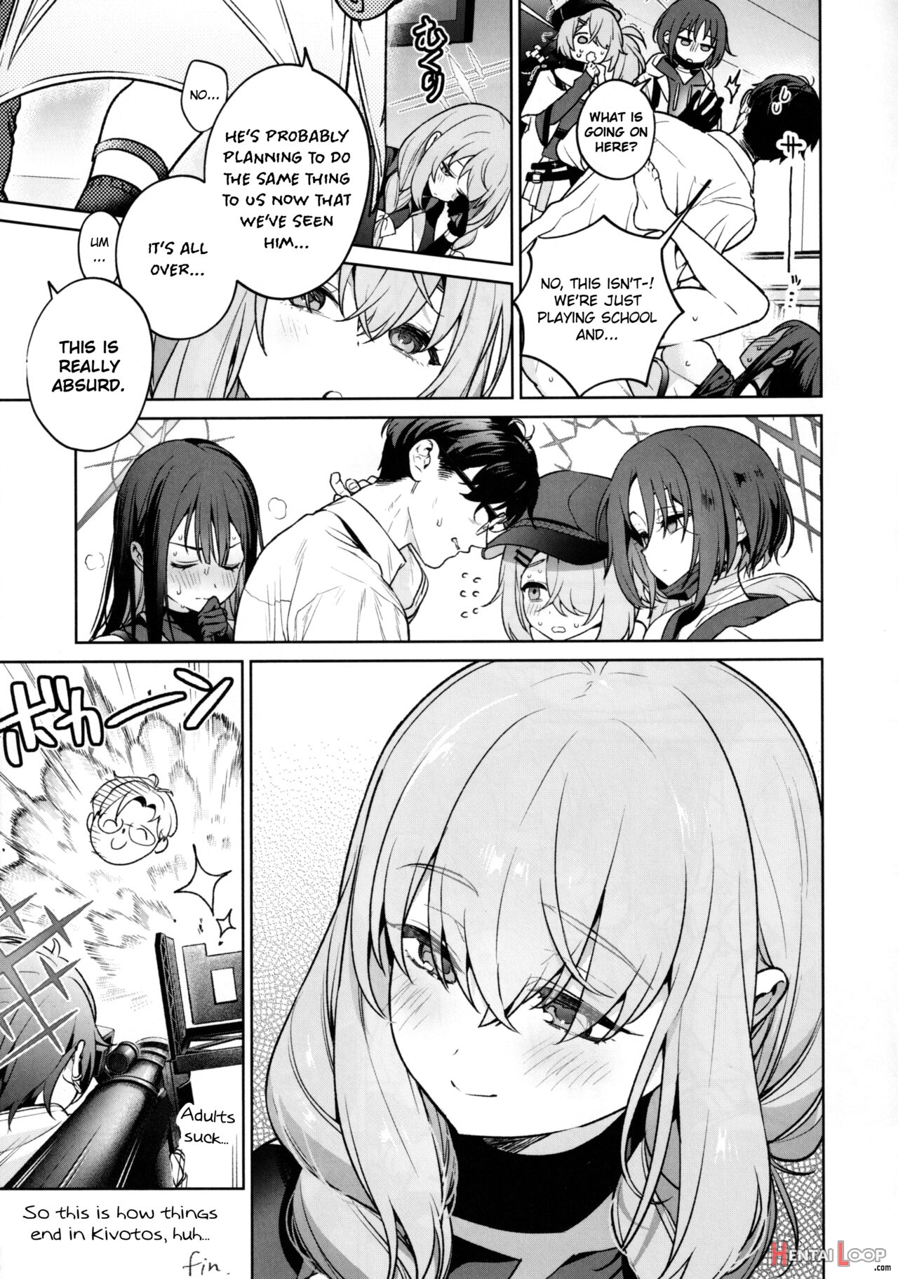 Saori To Atsuko Ni Obenkyou Oshieru Hon page 32