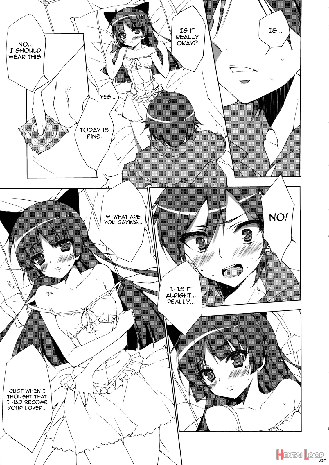 Senpai, Kuroneko Desu. page 4