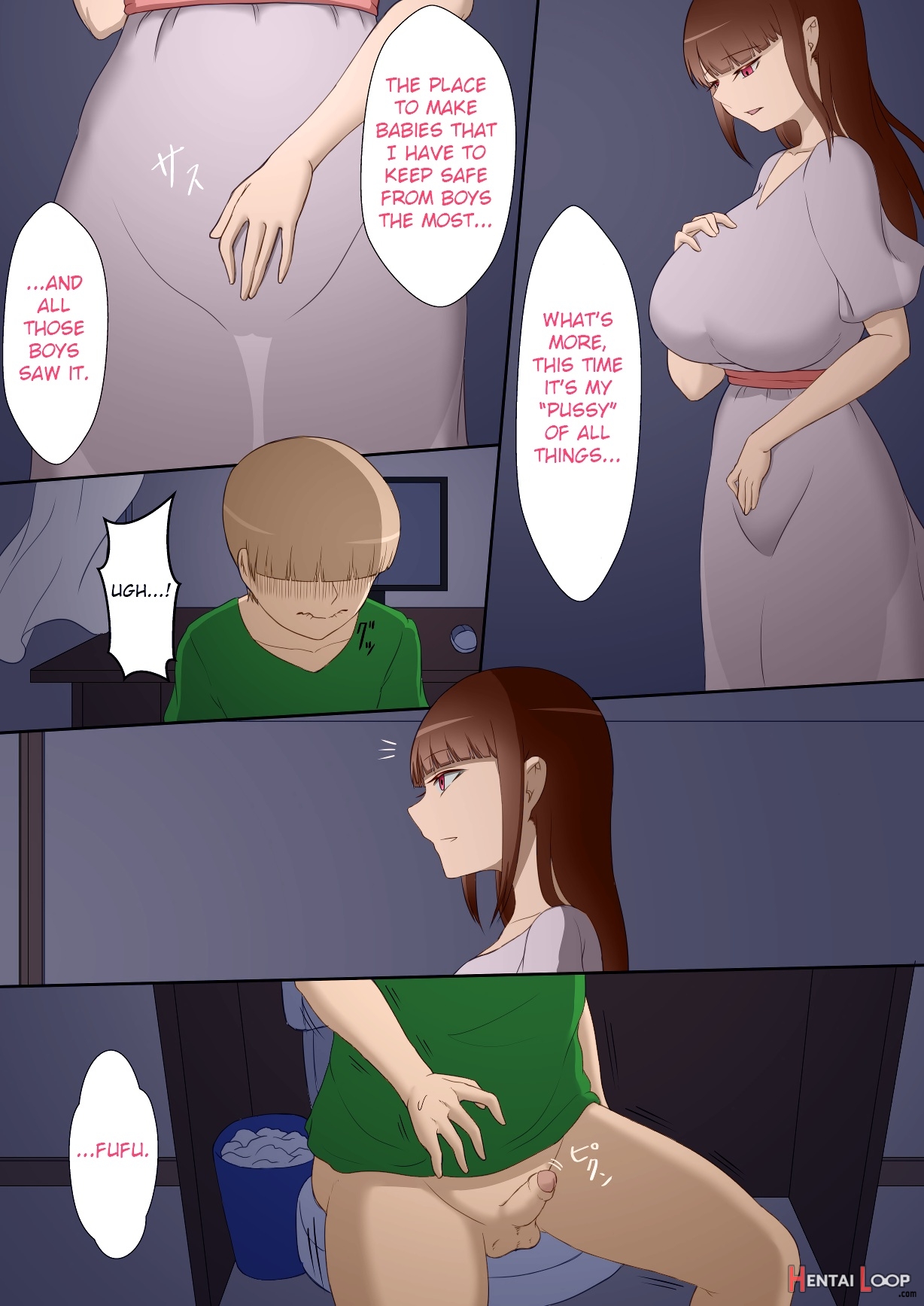 She Is Being Targeted ~prologue~ page 15