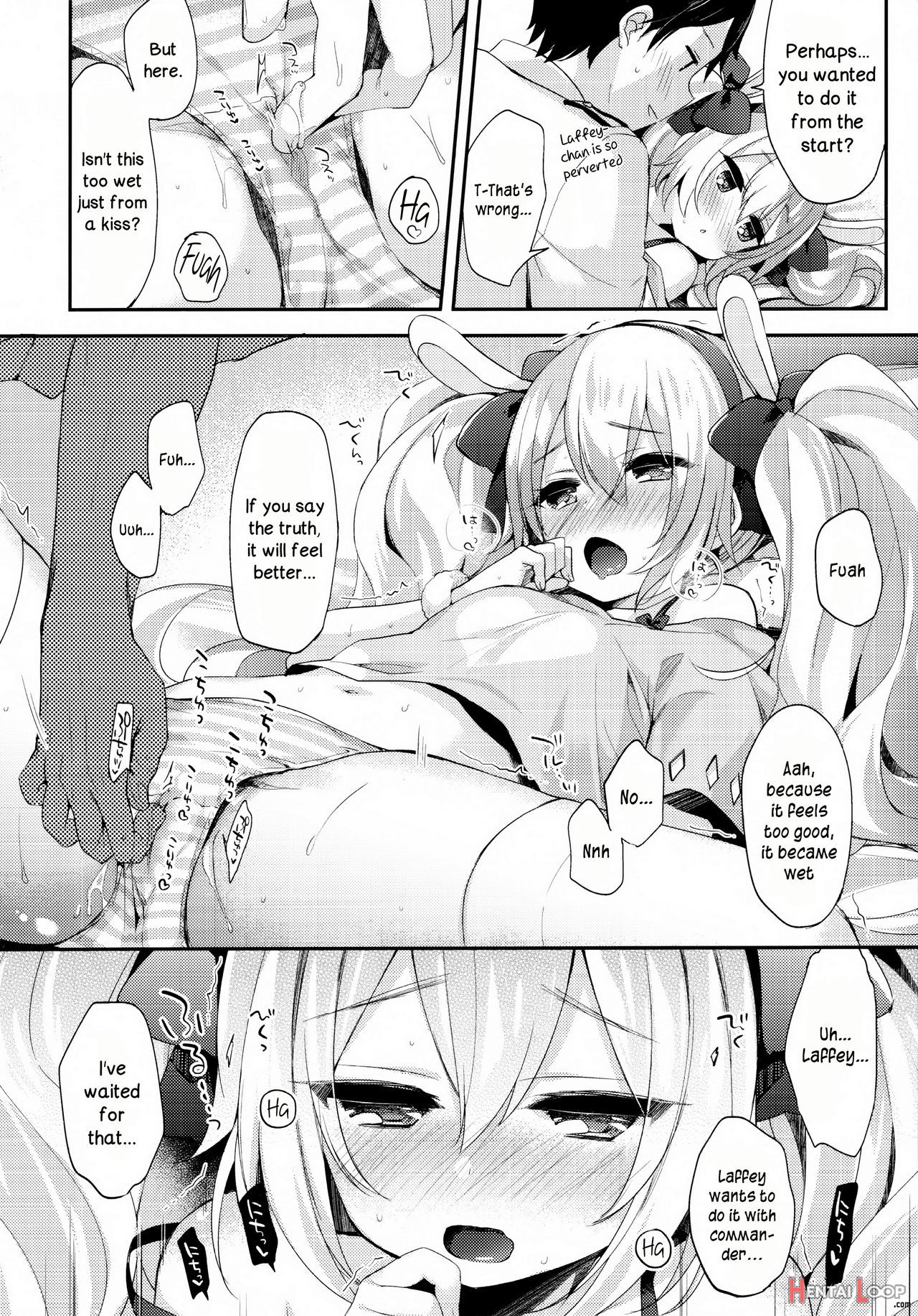 Shikikan, Kyou Wa Atsui Kara Laffey To Nenne... Shiyo? page 11