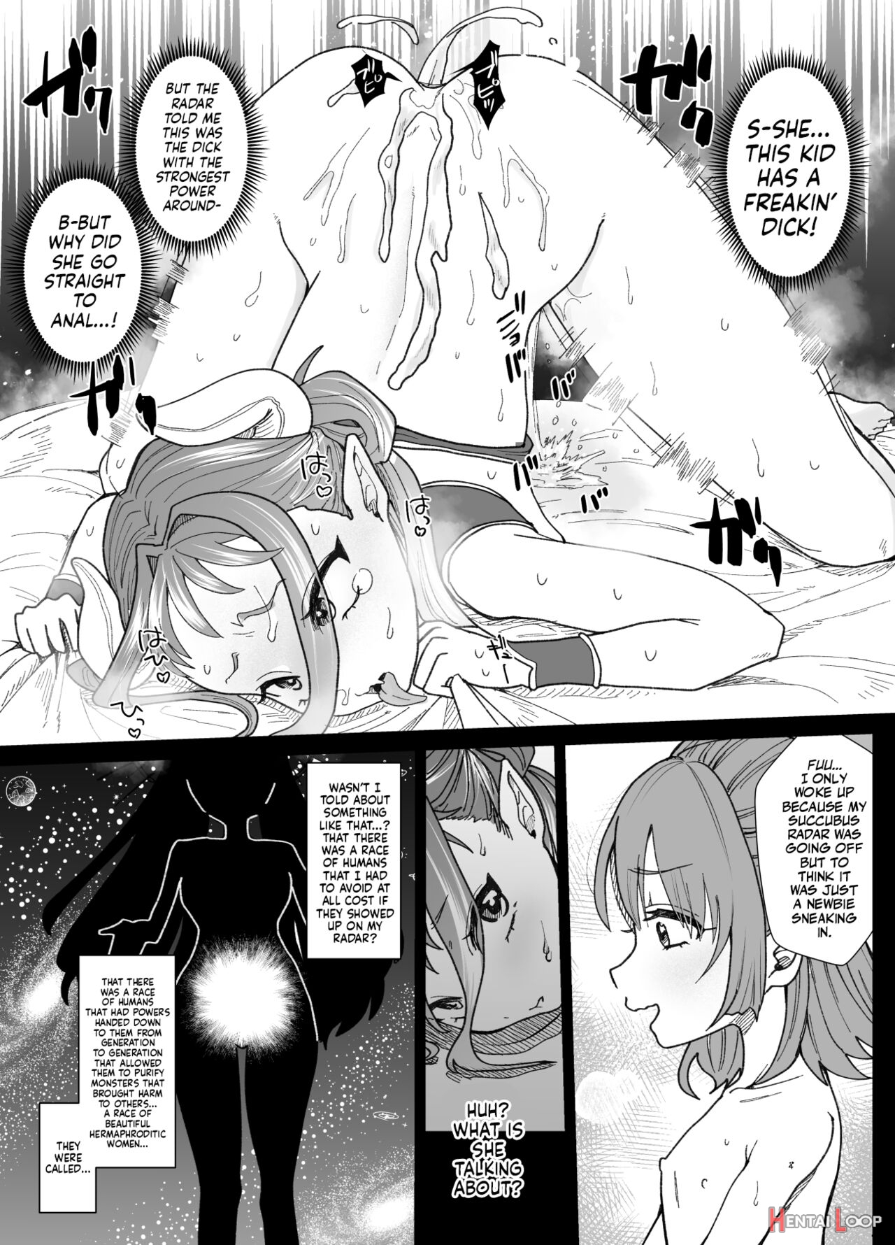 Shinjin Succubus Wa Futanari Chinpo Ni Daihaiboku page 3