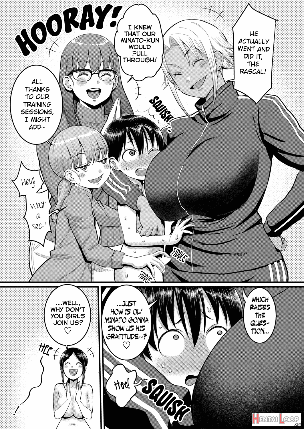 Shiori-sensei And Minato-kun, The Erection Exam page 19