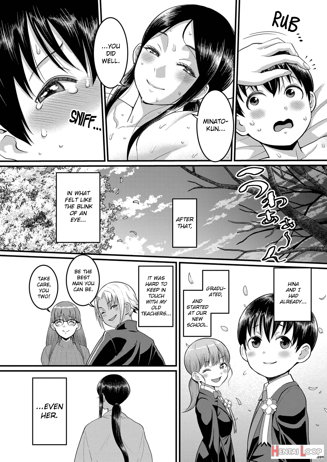 Shiori-sensei And Minato-kun, The Erection Exam page 26