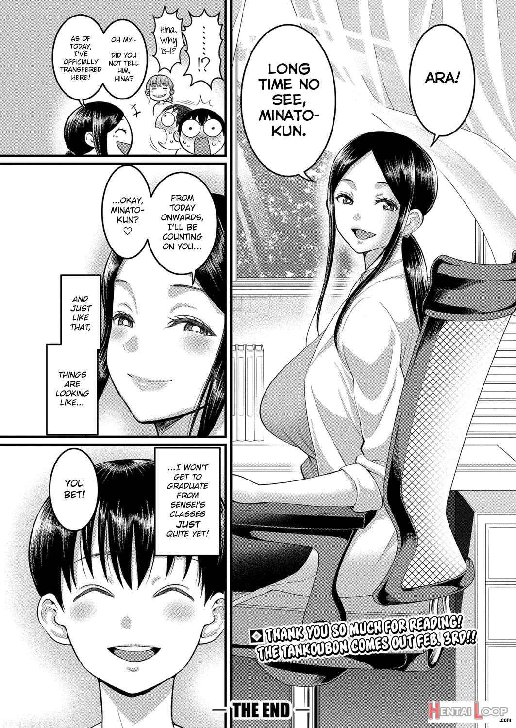 Shiori-sensei And Minato-kun, The Erection Exam page 28