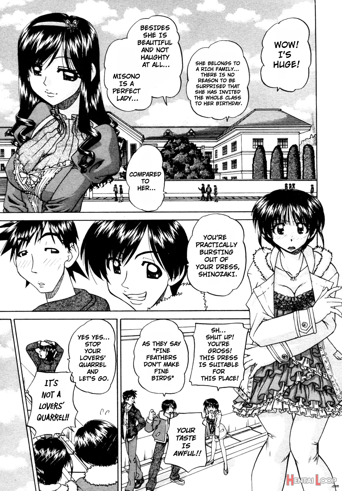 Sore Wa, Rankou Kara Hajimatta. page 1