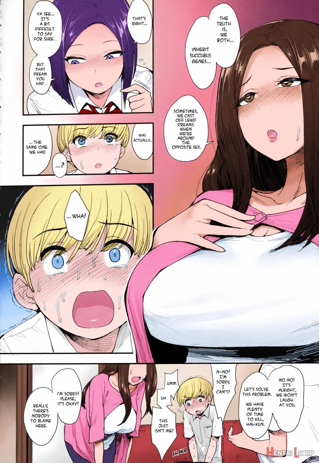 Succubus No Rinjin – Colorized page 9