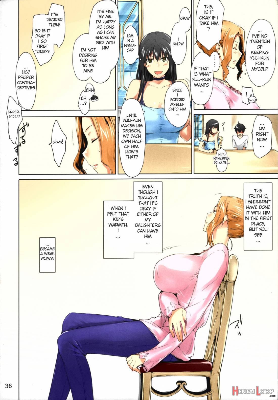 Tachibana-san-chi No Dansei Jijou Matome Ban – Colorized page 35