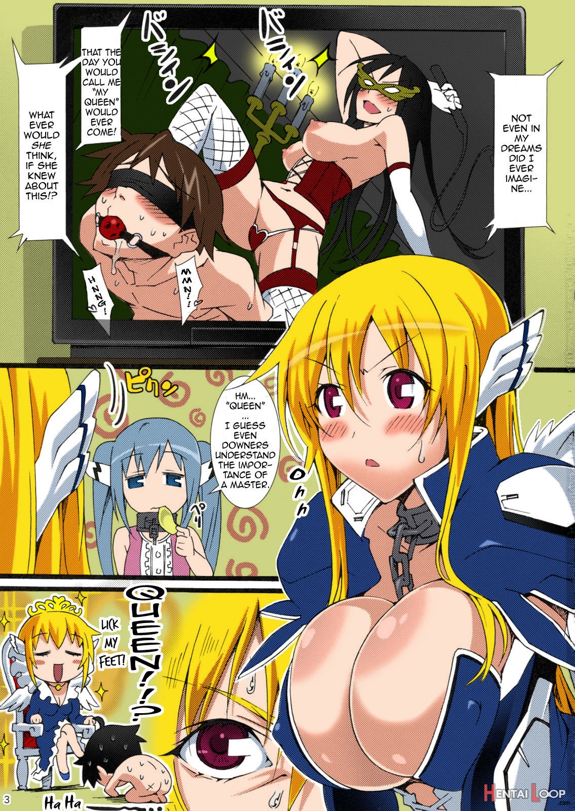 Tennen Tenshi No Chome Chome Lesson – Colorized page 2