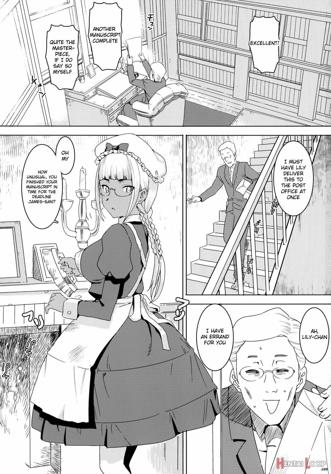 Tensai! Kasshoku Kokumaro Funnyuu Maid!!! page 3