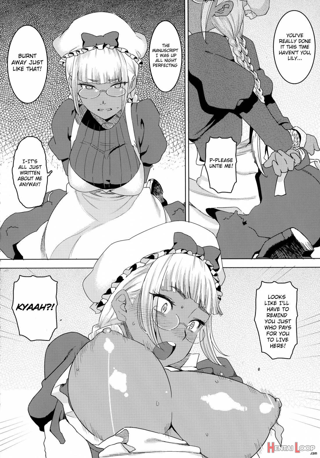 Tensai! Kasshoku Kokumaro Funnyuu Maid!!! page 6