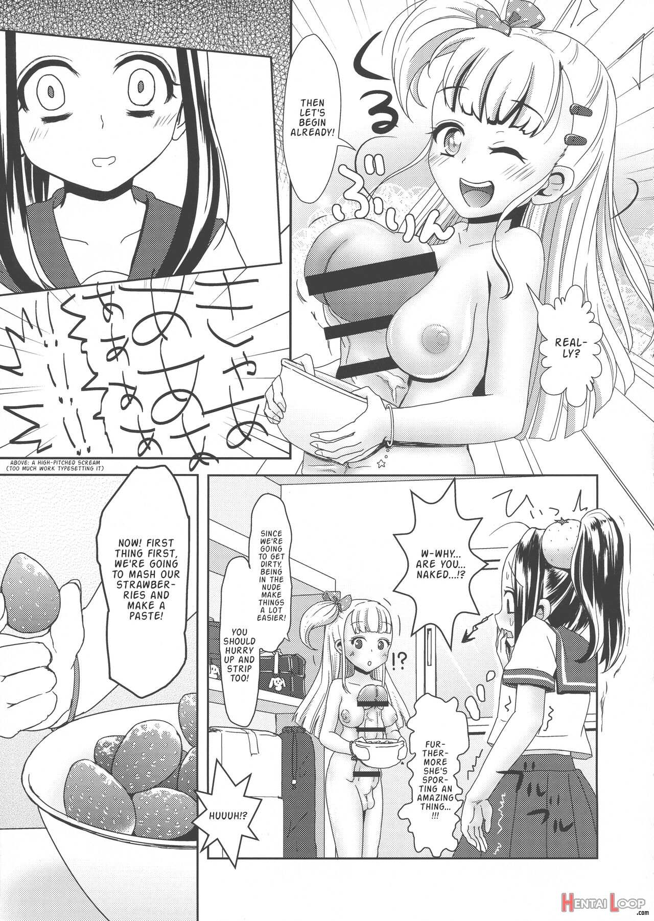 The Futanari High-schooler's Strawberry Milk Recipe page 5