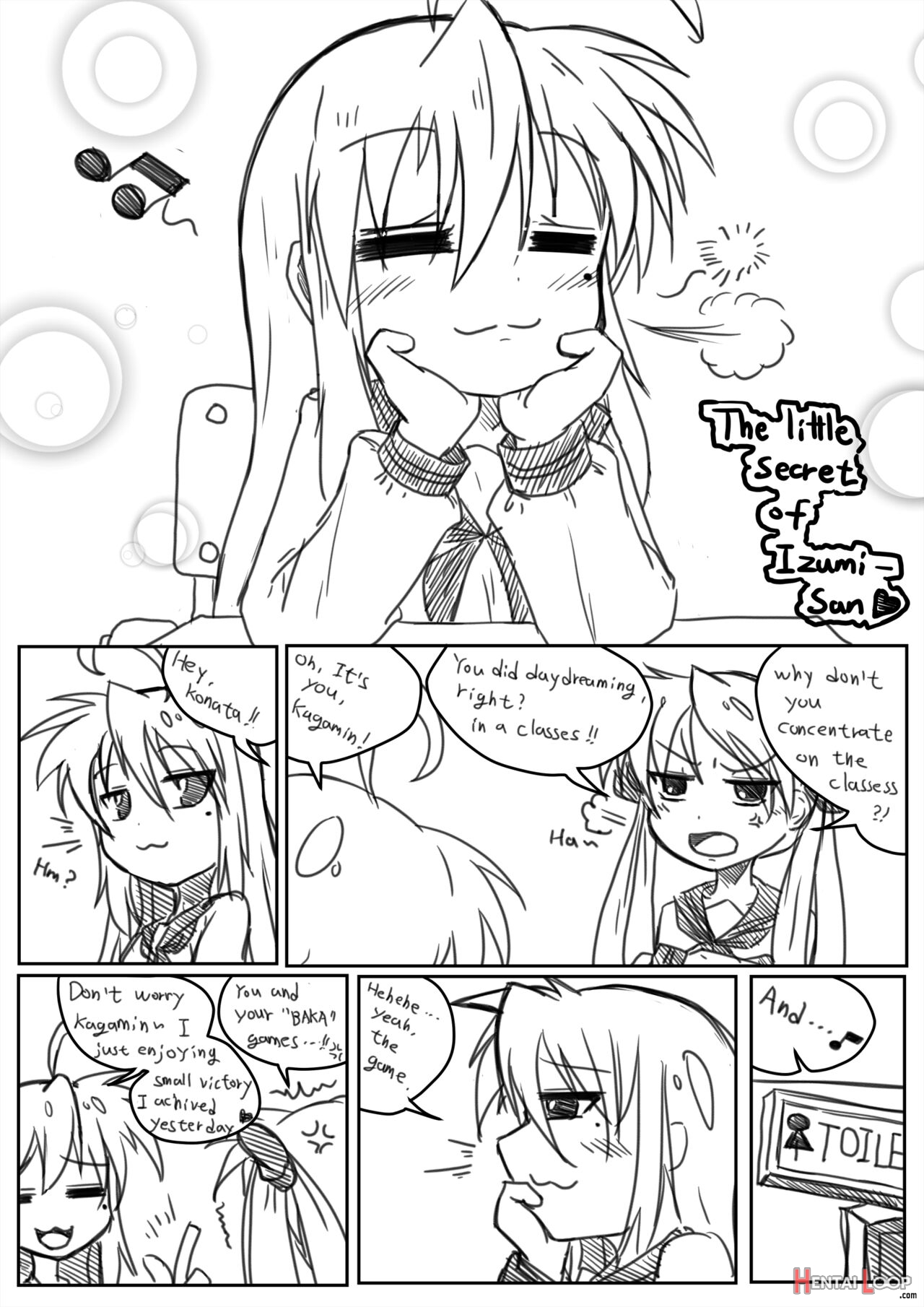The Little Secret Of Izumi-san page 1