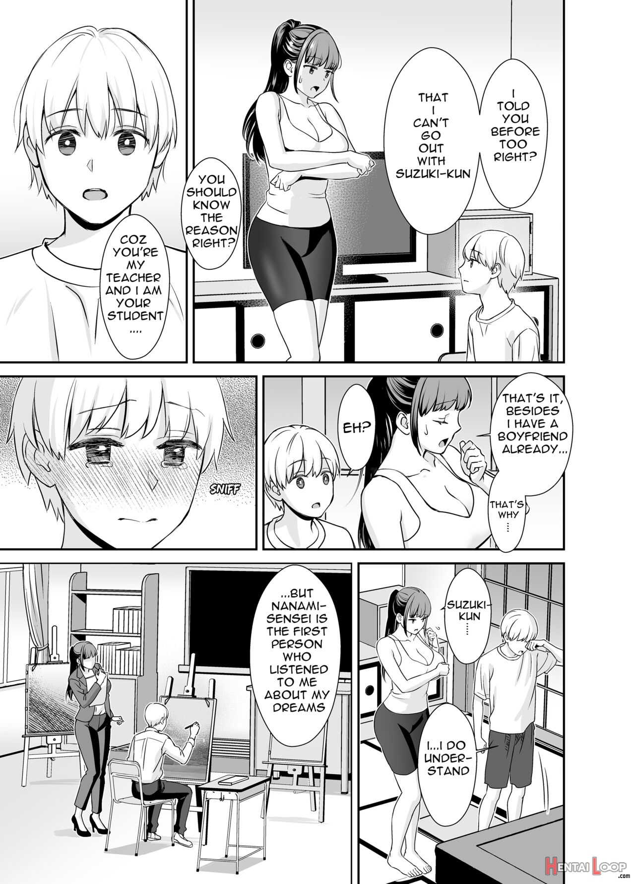 The Teacher With A Boyfriend And The Student page 8