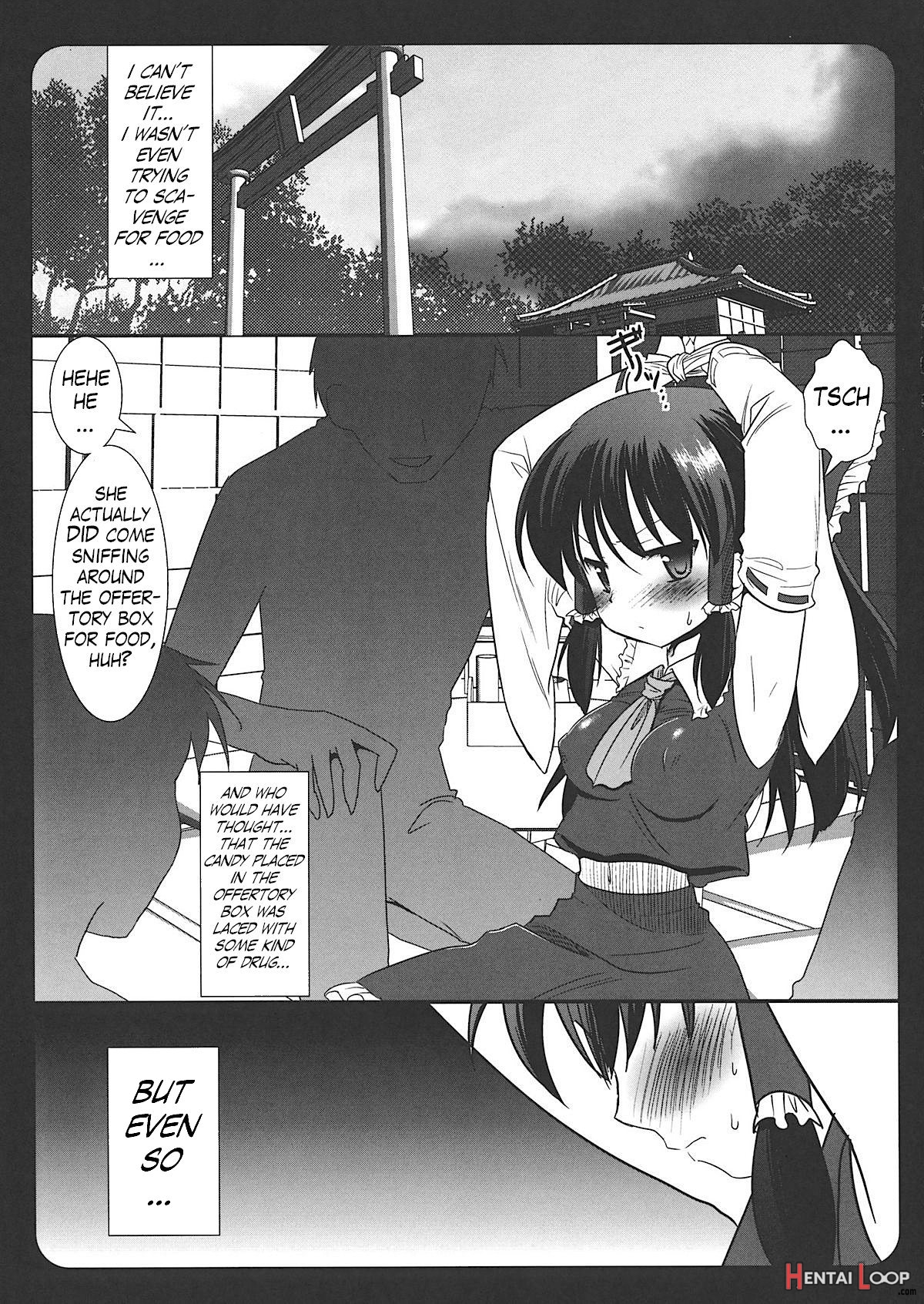 Touhou Ryoujoku ~hakurei Reimu~ page 3