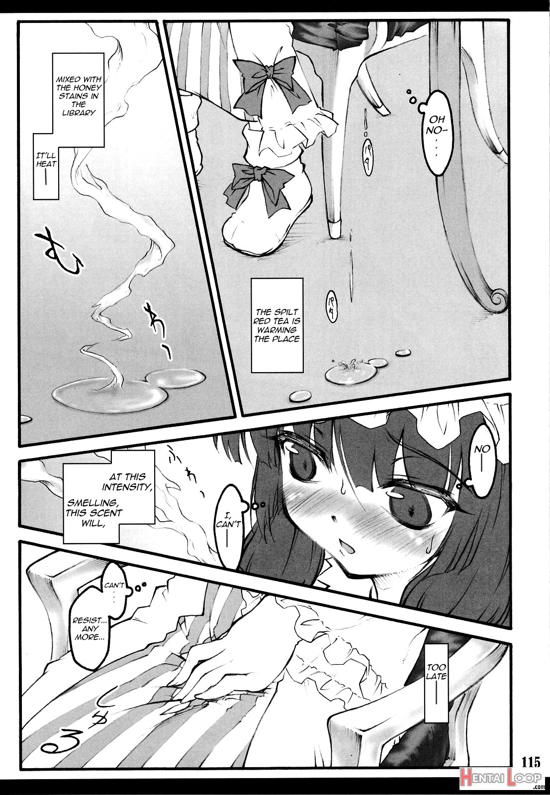 Touhou Shoujo Saiin ~mahou Shoujohen~ page 109