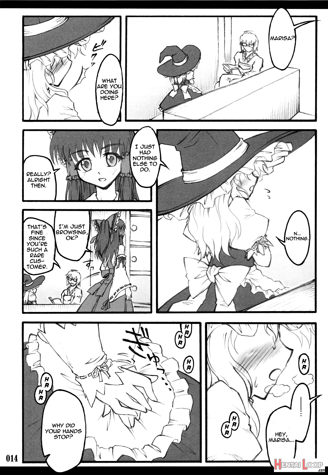 Touhou Shoujo Saiin ~mahou Shoujohen~ page 12